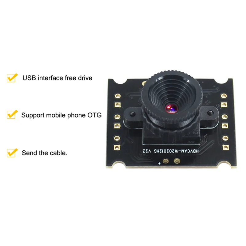 ZIZI 3X USB Camera Module OV9726 CMOS 1MP 50 Degree Lens USB IP Camera Module For Window Android And Linux System