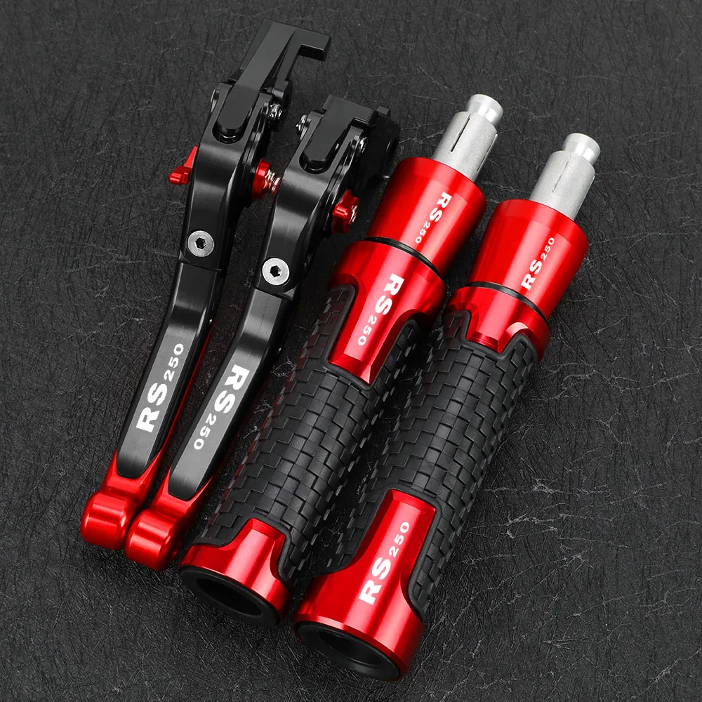 

For Aprilia RS250 1998 1999 2000 2001 2002 2003 Motorcycle Foldable Brake Clutch Levers 22MM 24MM Handlebar Handle Grips Ends