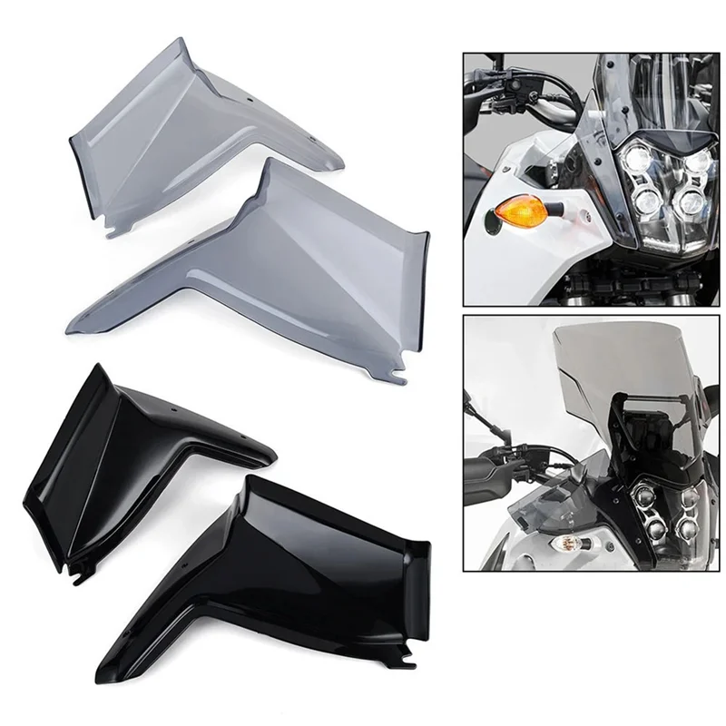 

Reliable-Motorcycle Side Handle Bar Wind Shield Wind Deflector Windshield For YAMAHA Tenere 700 XT700Z XT 700Z XT7 2019-2024