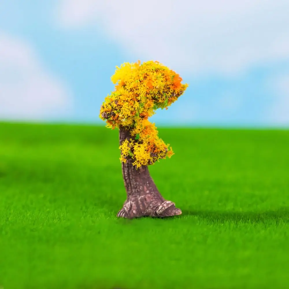 Decorative Artificial Mini Pine Tree Simulation Multiple Style Fairy Moss Micro Landscape Lifelike Resin