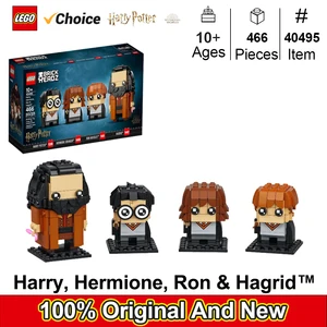 Lego BrickHeadz The Wizarding World Yapı Taşları, Bebek Oyuncakları, Harry Potter, Hermione, Ron, Hagrid, 40495 Lego globe'un 6 büyük satışı-no. 5