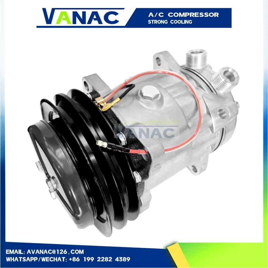 AC Air Conditioning Compressor for SD7H15 Claas 5475580 6259932 6259940 7700037805 0005475580 0006259932 0006259940  73007
