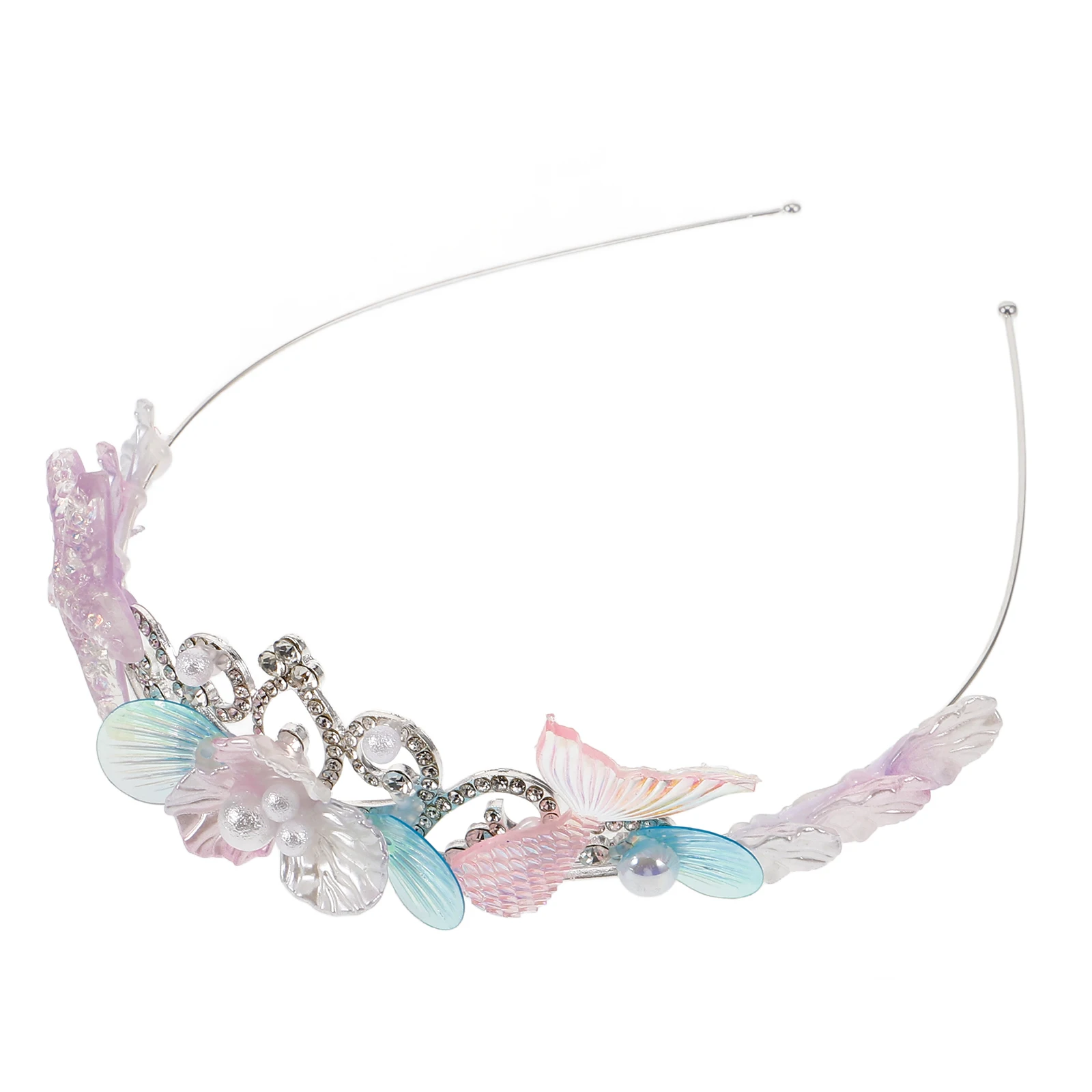 

Mermaid Hair Girls Headbands Headband Girls Rhinestone Seashell Toddler Birthday Party Holiday Accessories Headdress