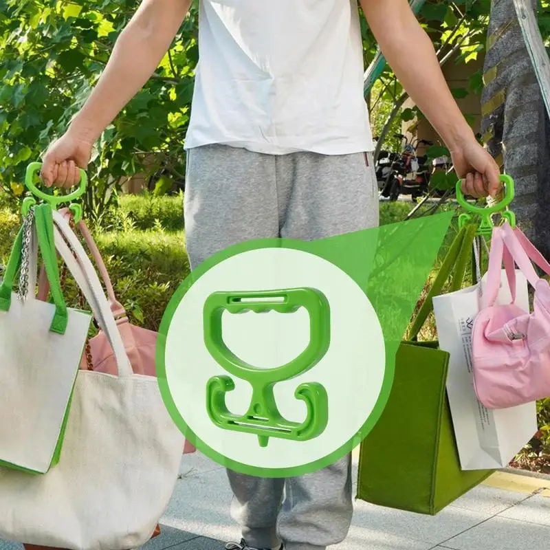 Shopping Bag Carrier Handle Heavy Duty Bag Grabbers For Groceries Ergonomic Grocery Bag Food Bag Bucket Carrying Handle