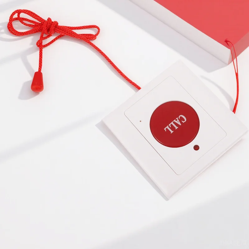 

Button Emergency Wall Mount Alert for Elderly Patients Easy Installation Rope Design Button for Emergency