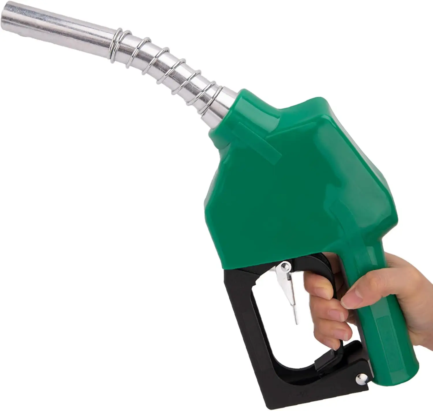 Auto Shut Off Fuel Nozzle Gasoline Diesel Refueling Gun Premium Aluminum Alloy Leak Proof for Garage Gas Station Fueling