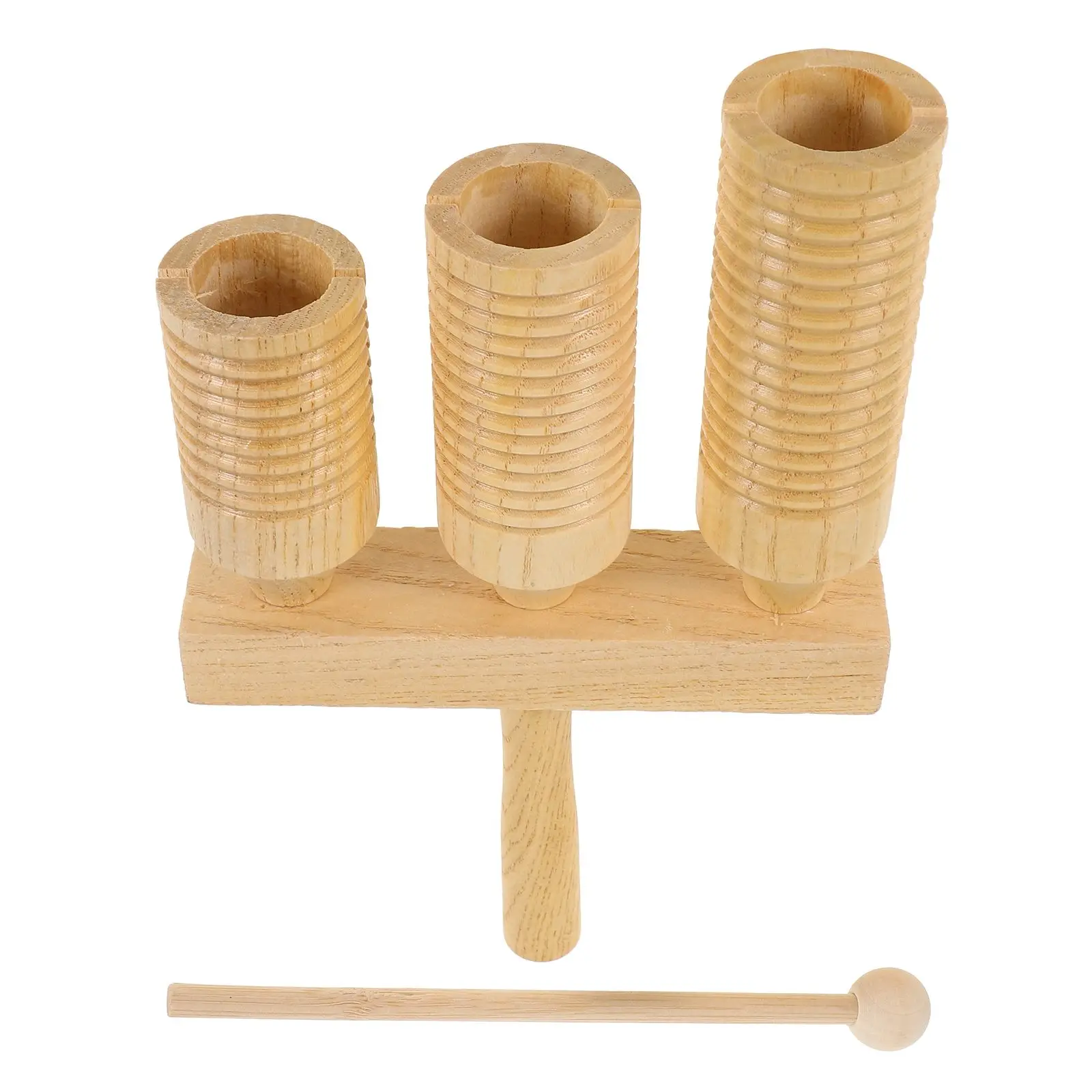 

Double Boom Wooden Guiro Toy s Kids Musical Instruments Percussion Toddler Educational H eye Coordination Toys