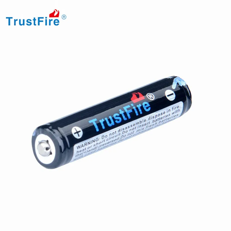 TrustFire 10440 350mAh Lithium Battery 3.7V Rechargeable Battery Suitable For Flashlight Batteries (PCB)