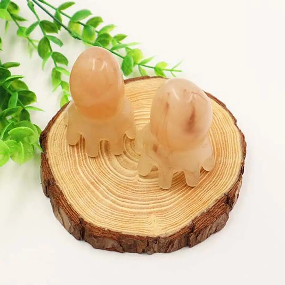 Resin Massage Comb Meridian Scraping Hair Care Tool Gua Sha Scraper Comb Scalp Massage Brush Pocket Massage Comb