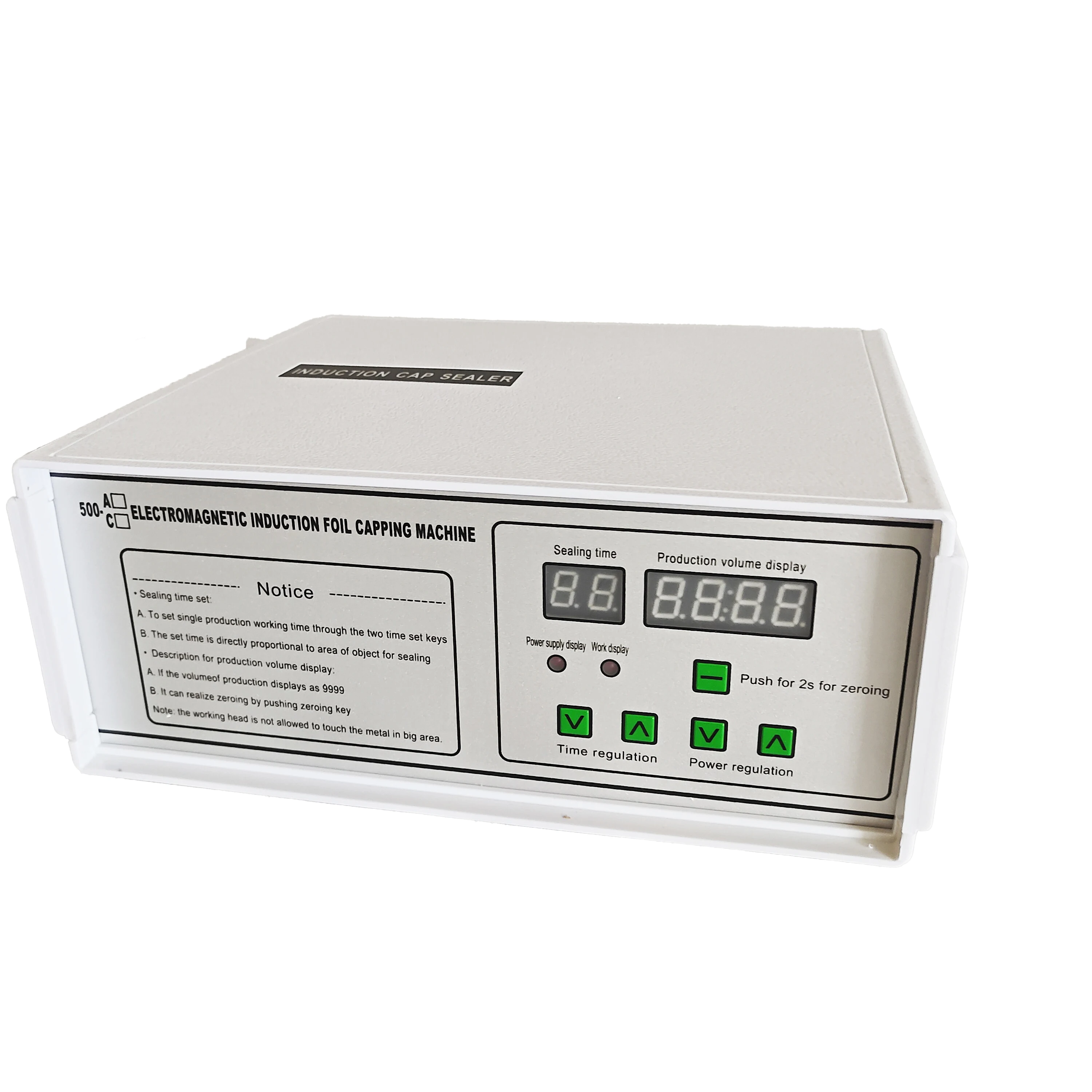 TEBAK DF-500C 수동 전자기 유도 밀봉기 병 캡핑 실러 호일 알루미늄 라이너 밀봉기