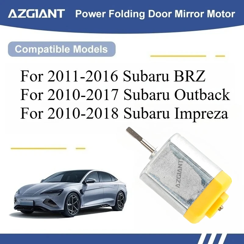 

For Subaru BRZ Outback Impreza 2011-2016 Car Wing Mirror Folding Power Core Motor 12V Replacement High Quality Inner Engine