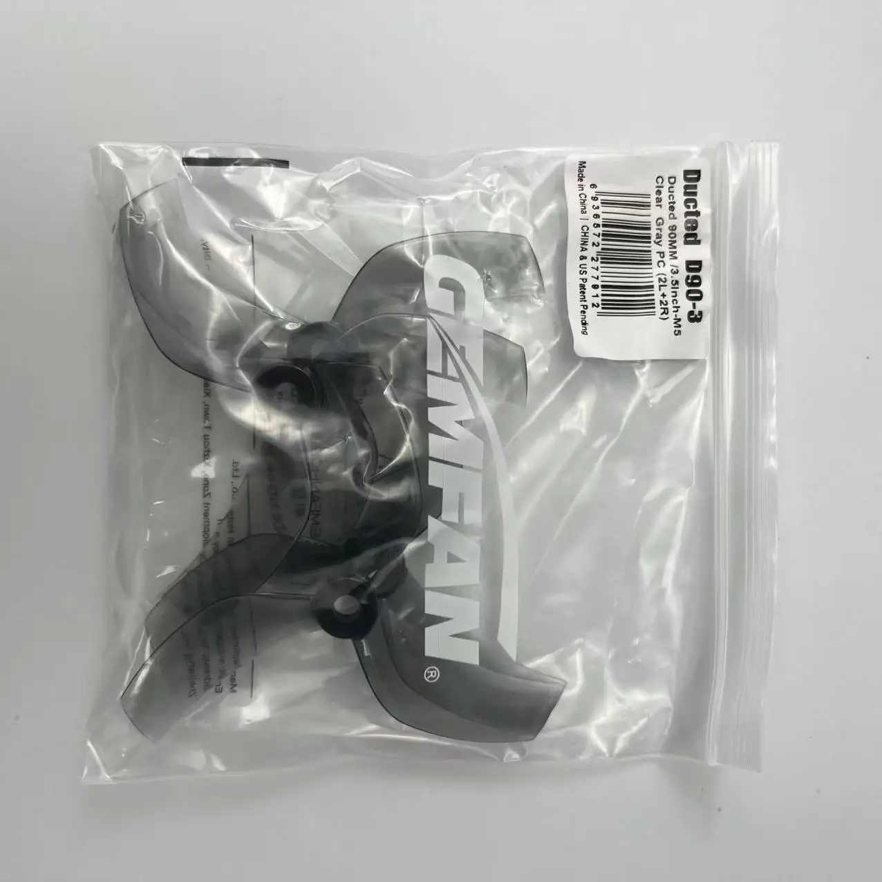 ماكينة معبر Qianfeng GEMFAN D90 مروحة 3 شفرات 3.5 بوصة مناسبة للظل الأسود GEPRC CineLog35 #3