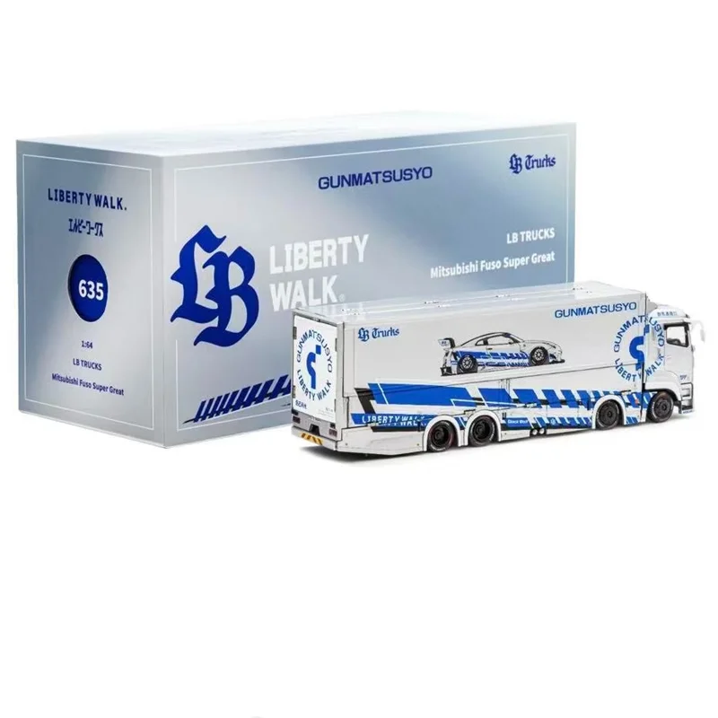 GCD 1/64 Mitsubishi Fuso Super Great Transport LBWK TAS 2026 Alloy