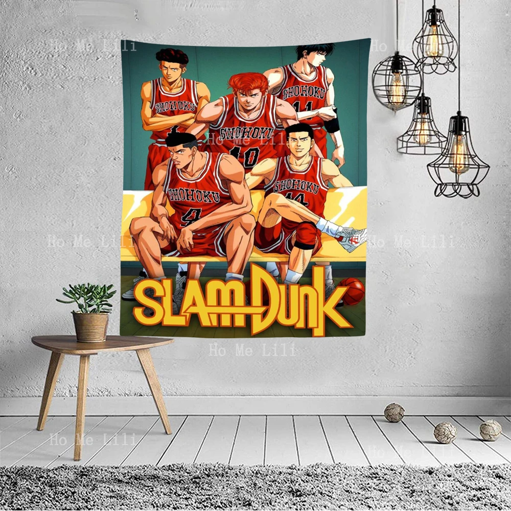 

Popular Movie Basketball Master Anime Character Tapestry For Bedroom Decor