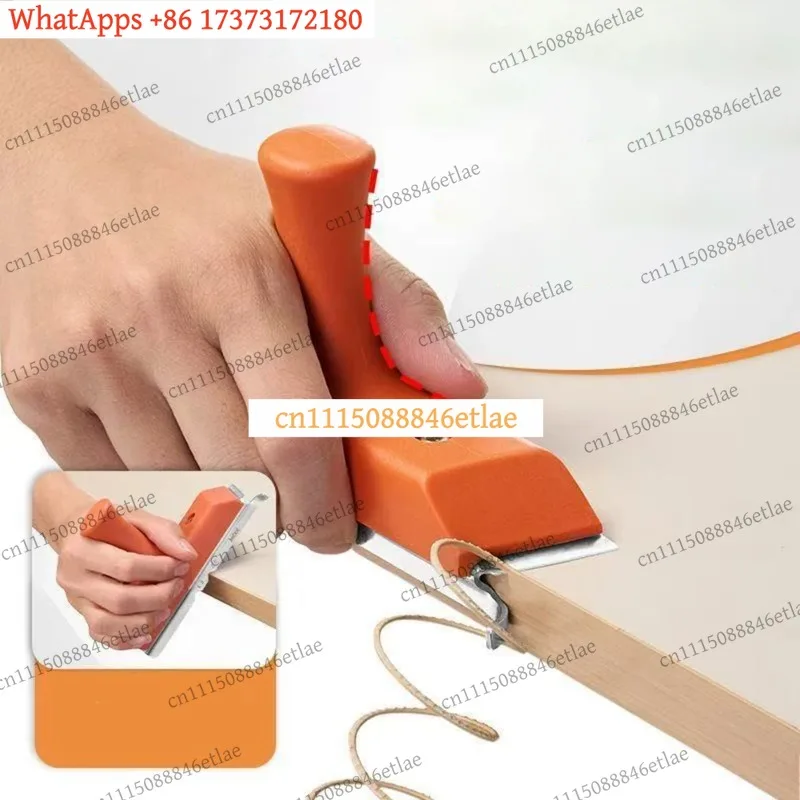 k03 3-in-1 Edge Banding Trimmer Woodworking Tool Leather Chamfering Knife Board Deburring Cutter Trimming Knives DIY Hand Tools