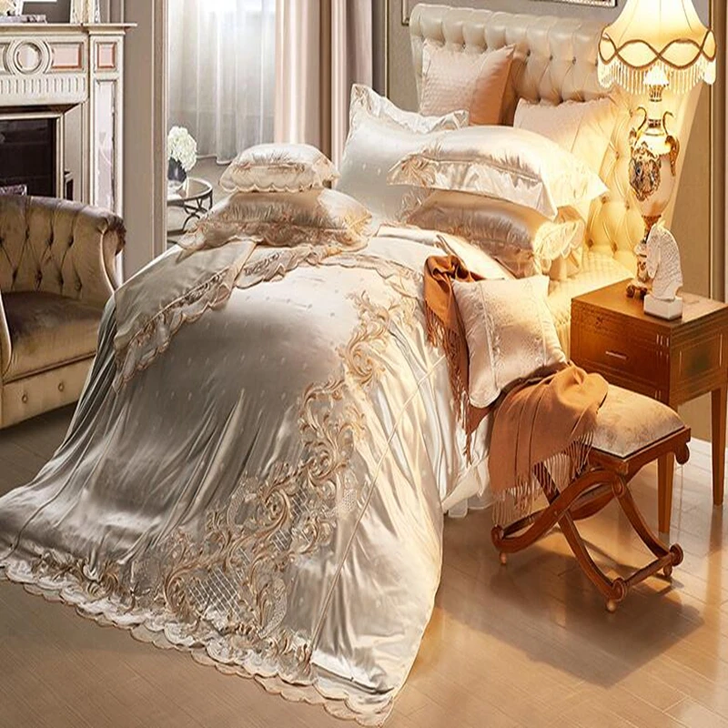 

Bedspreads Coverlets lace Bedding Bedspread, high-grade bed hotel bedding ten pieces