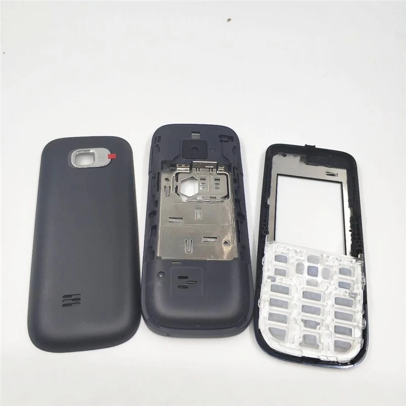 New Full Housing Case Cover For Nokia C2-01 Battery Cover Housing Case With Keyboard