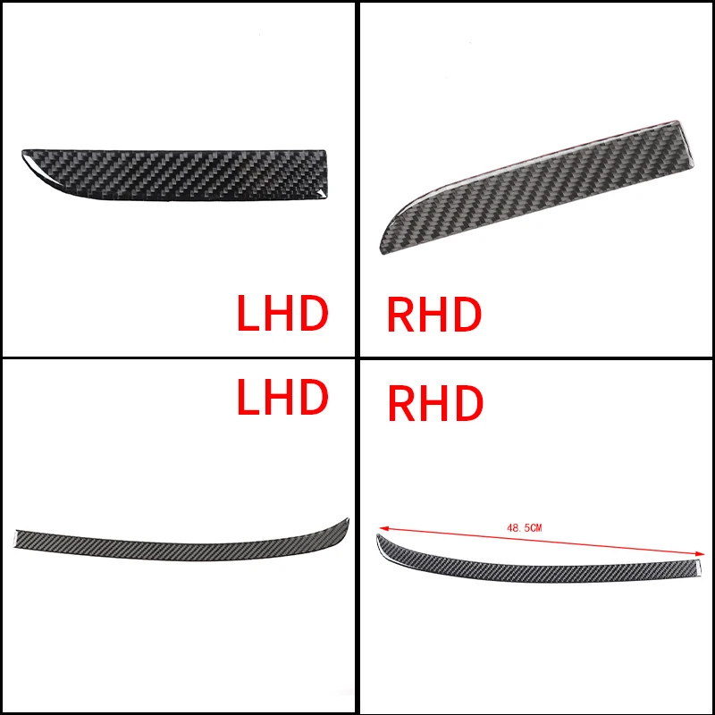 Car center console decorative strip, passenger glove box switch sticker Suitable for Alfa Romeo 159/Brera/Spider 2004-2011