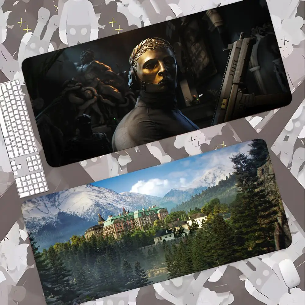 007 First Light Mouse Pad Gamer Keyboard Mat Pads Gaming Desk Protector Laptops Large Mousepad Cartoon Deskmat