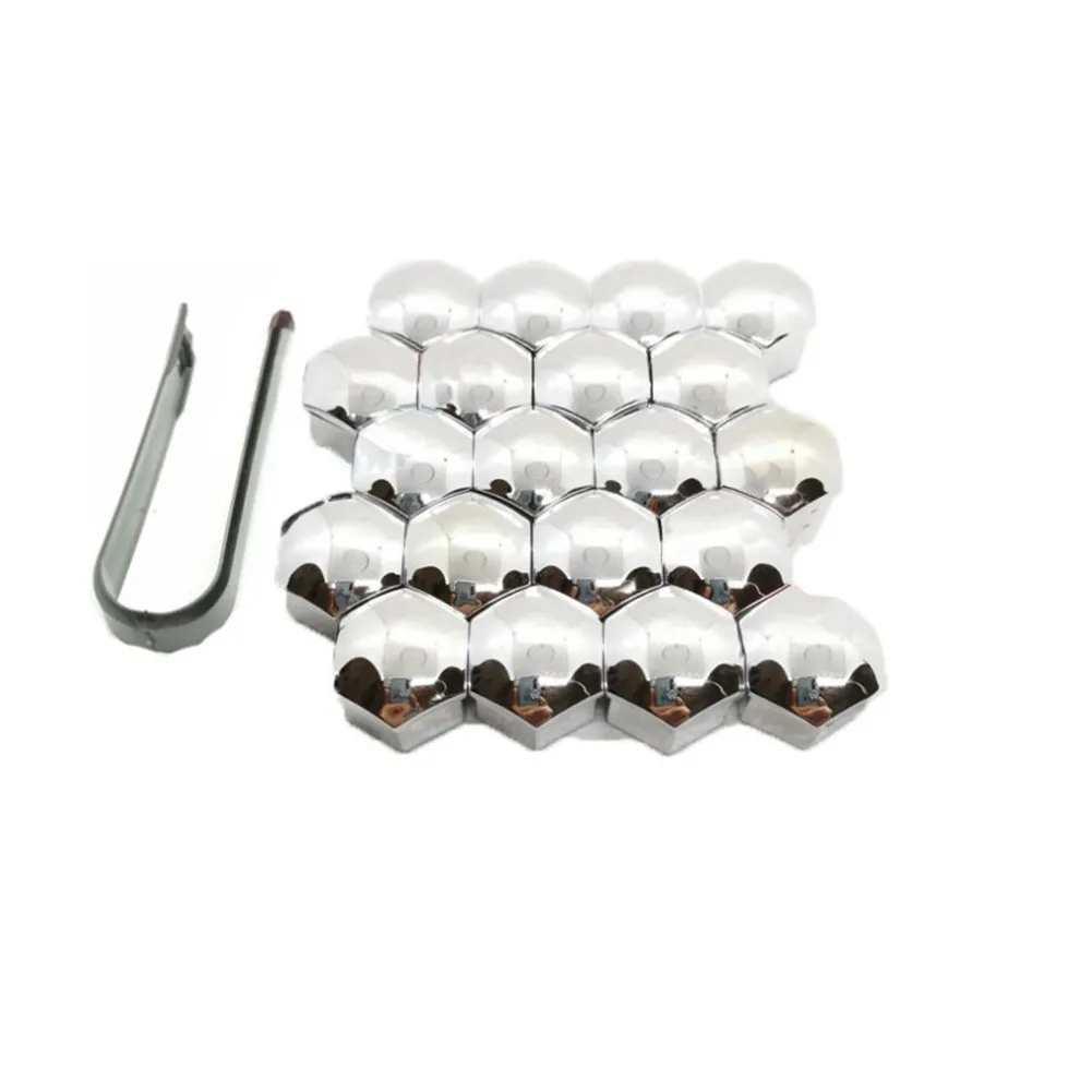 جزء عجلة السيارة الجوز العروة البلاستيك الغبار أداة 17 مللي متر عجلة الملحقات مكافحة الصدأ غطاء السيارات يغطي جودة الحماية