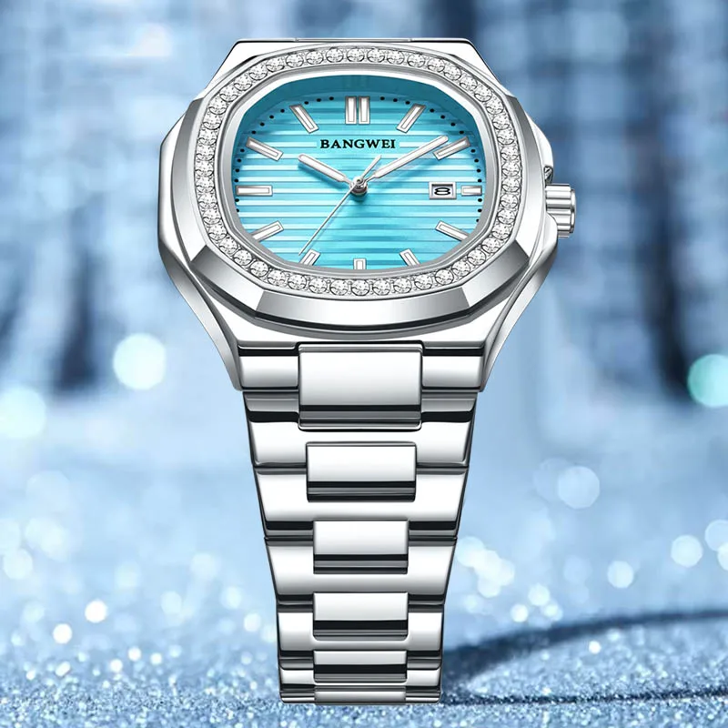 

LIGE квадратные роскошные мужские кварцевые наручные часы водостойкие светящиеся мужские часы из нержавеющей стали с датой деловые спортивные часы для мужчин