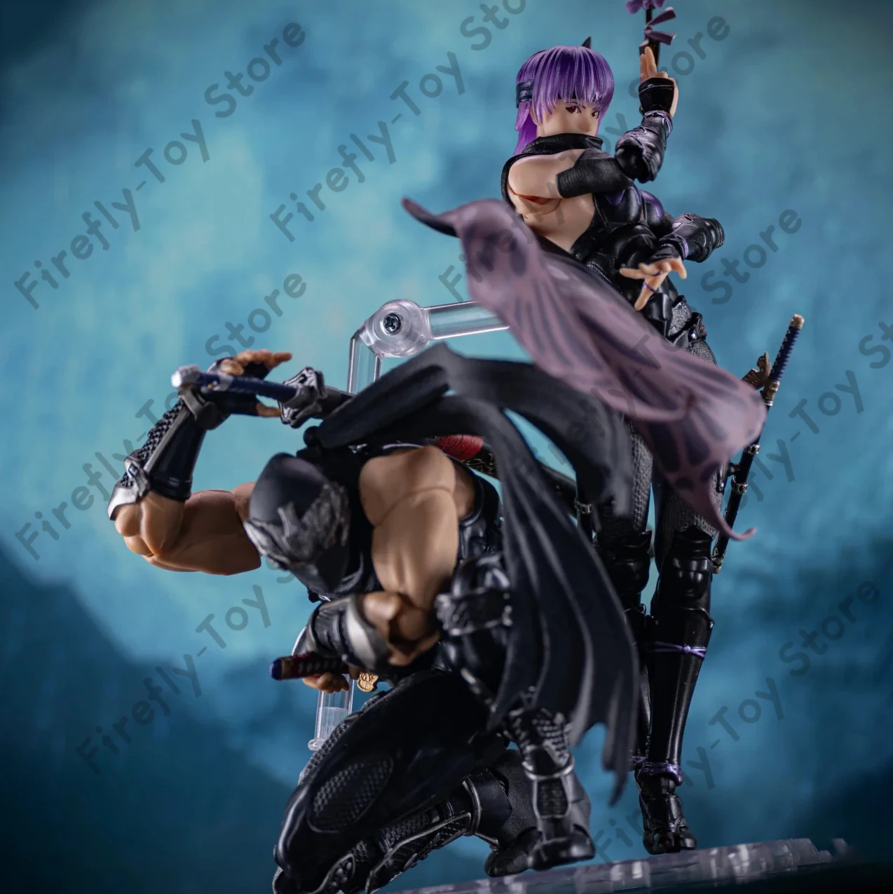 

IN STOCK Ninja Gaiden Ayane Action Figure Dead or Alive Original Kaiyodo Revoltech AMAZING YAMAGUCHI Collection Model Toys Gift