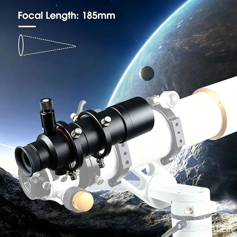 SVBONY Telescopio astronómico SV208 con imagen correcta iluminada de 8x50