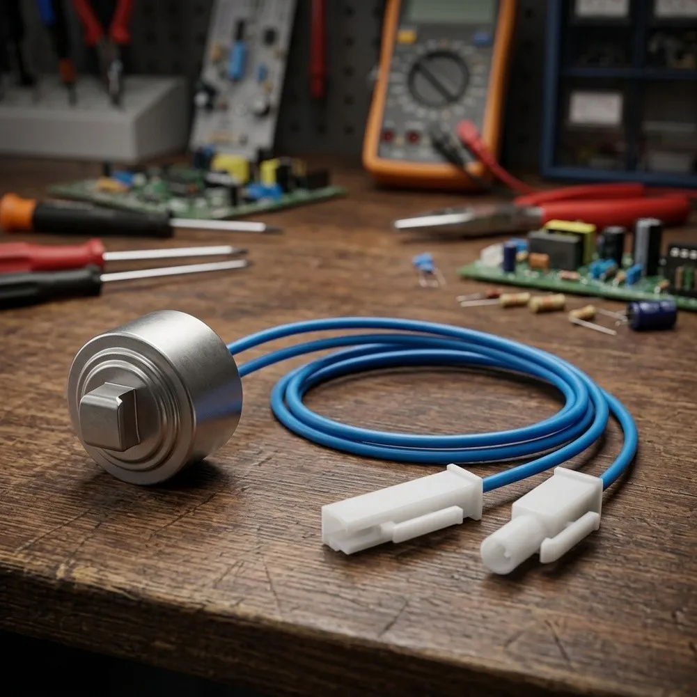 Steel Defrost Thermostat for Refrigerators to Regulate Defrost Cycles and Maintain Consistent Cooling Performance