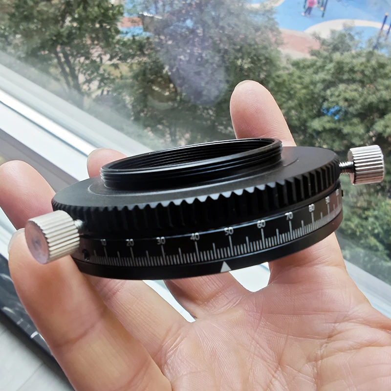HERCULES 360° ° CAA Rotator passt den Kamera-Aufnahmewinkel an, M42-Adapter, Zubehör für astronomische Teleskope – Detail 4