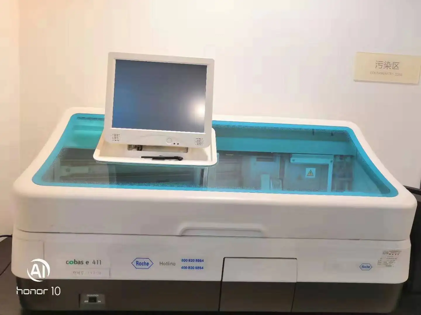 Used Roche Cobas e411 Automated immunoassay Analyzer Refurbished   Price Good Condition  reagents