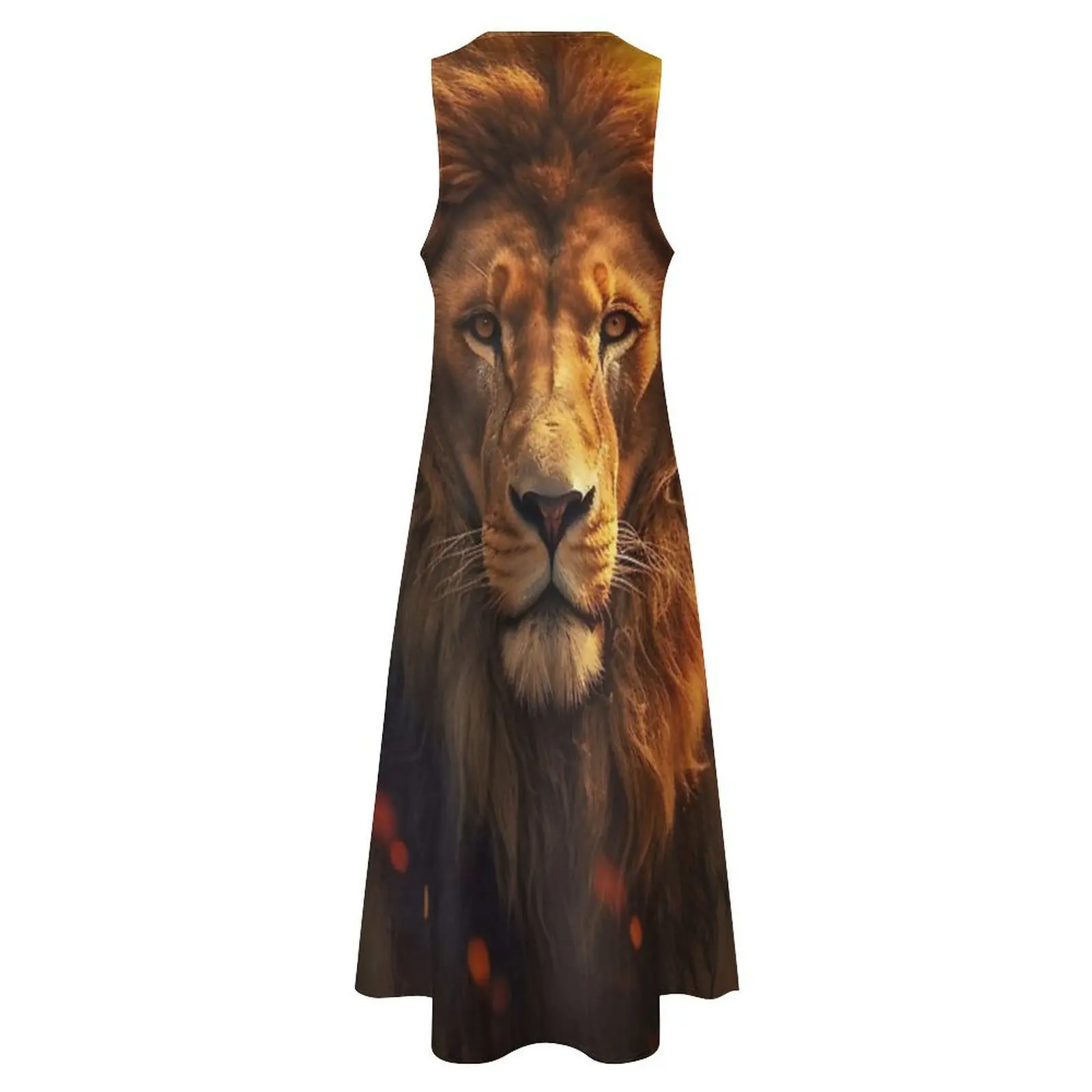 Vestido largo Soul of a Lion, vestidos para mujer, ropa femenina, vestidos de fiesta elegantes para mujer, vestido para niña 2025