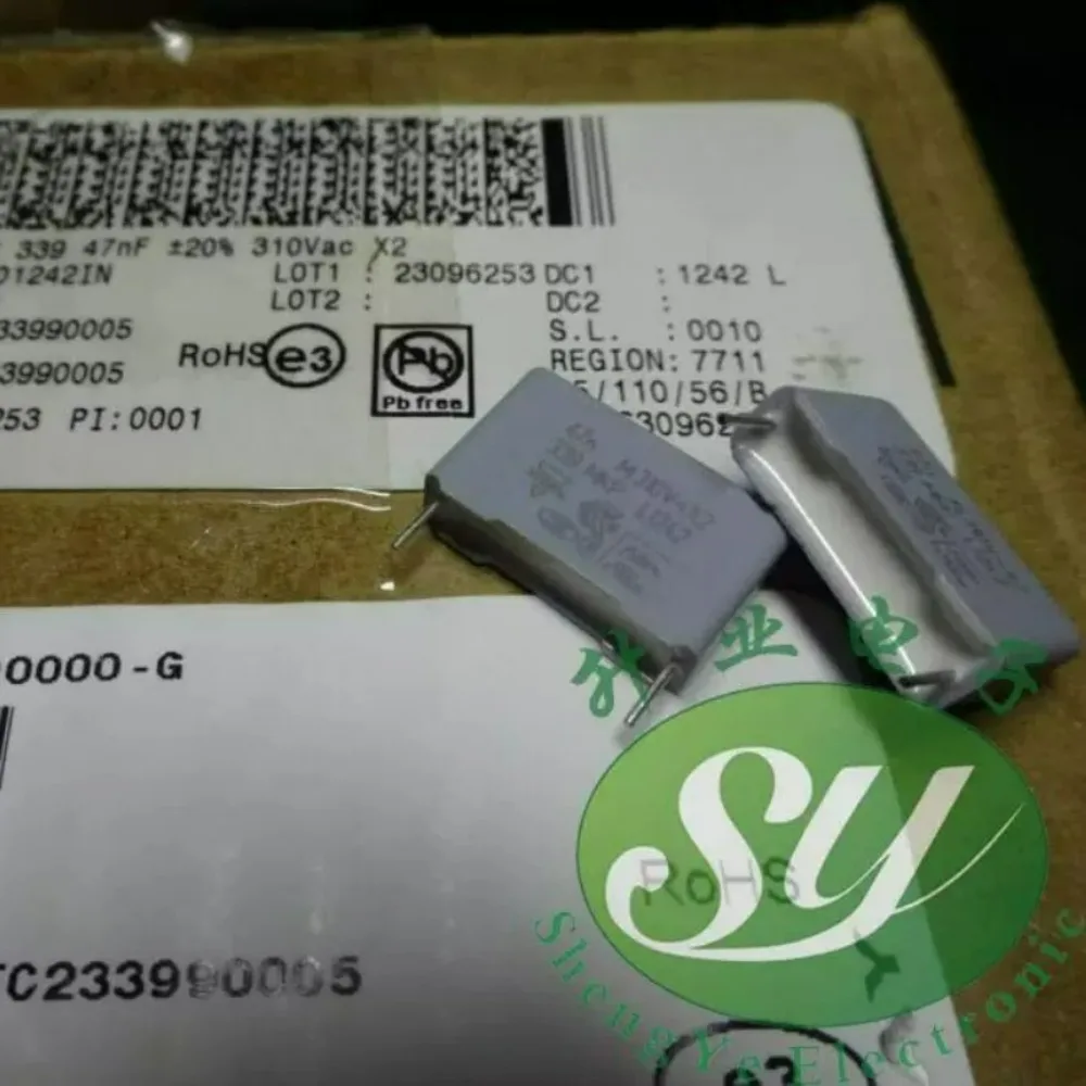 10pcs/lot MKP339 0.047uf 310vAC 47nf 47000pf 473 Brand new 15mm film capacitor BFC233990005