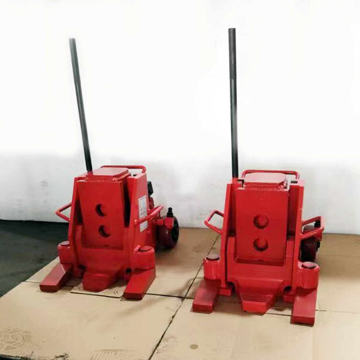 Gold Seller GKS Equivalent V Series 5 10 15 20 Ton  Fork Lift Hydraulic Toe Jack Machine Jack With Wheels