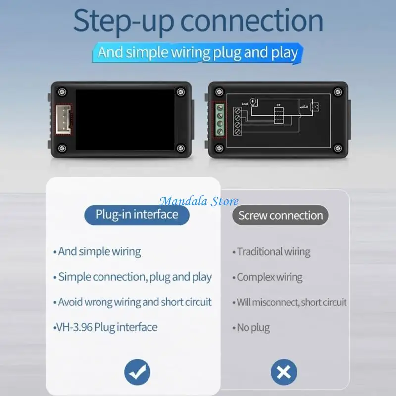 

U2JC Current Power Energy Meter Multimeter Voltmeter Ammeter Current Meter