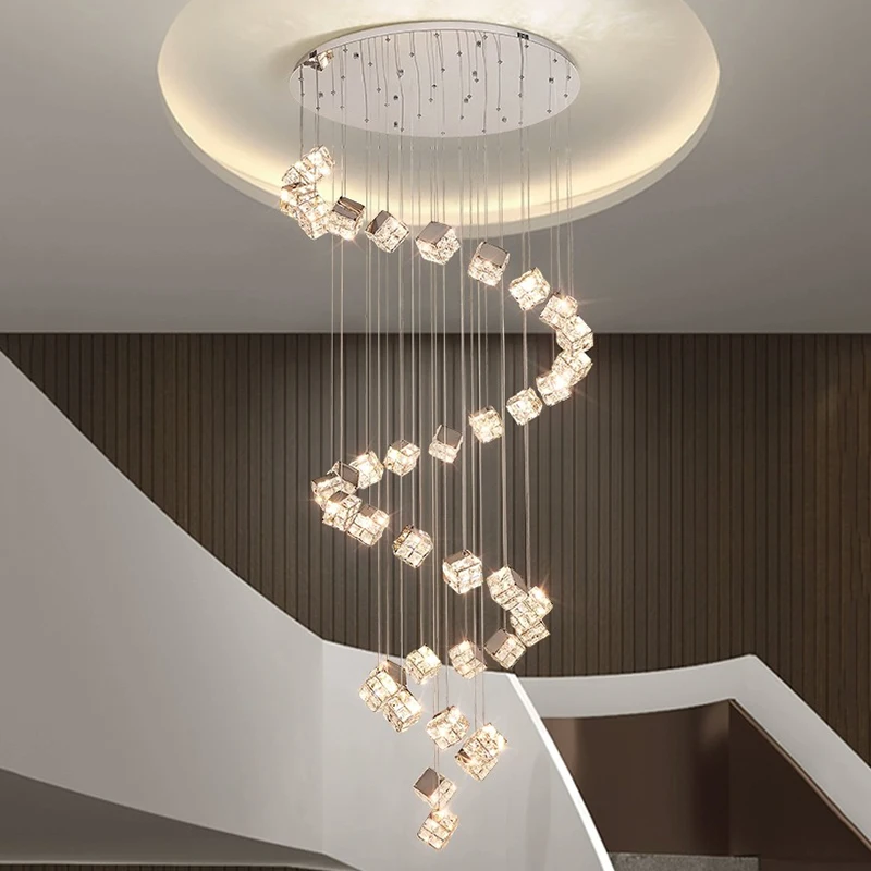 

Украшение дома Подвесные светильники, роскошная хрустальная люстра для гостиной, подвесной светильник для спальни, потолочный светильник, внутреннее освещение