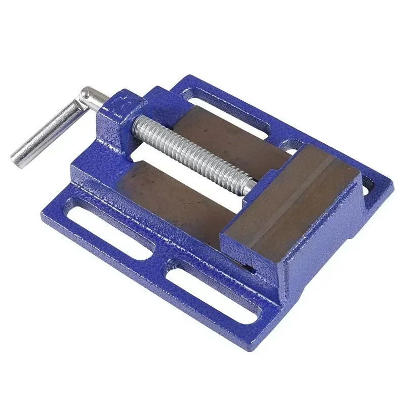 Fixture Precision Workshop 3 Inch Vise Bench Clamp Flat Mouth Vise Home Fixed Table Drilling Milling Machine Special Manual