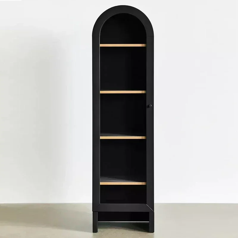 Multi-Layer Display Cabinet Showcase Household Bedroom Floor Standing Storage Cabinet