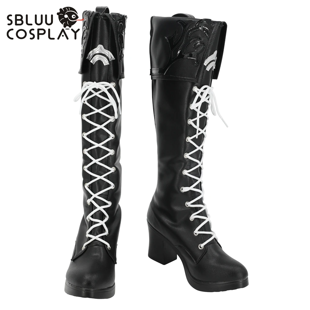 

SBluuCosplay Game Arknights Cos Lappland the Decadenza Cosplay Shoes Halloween Party Custom Made Boots