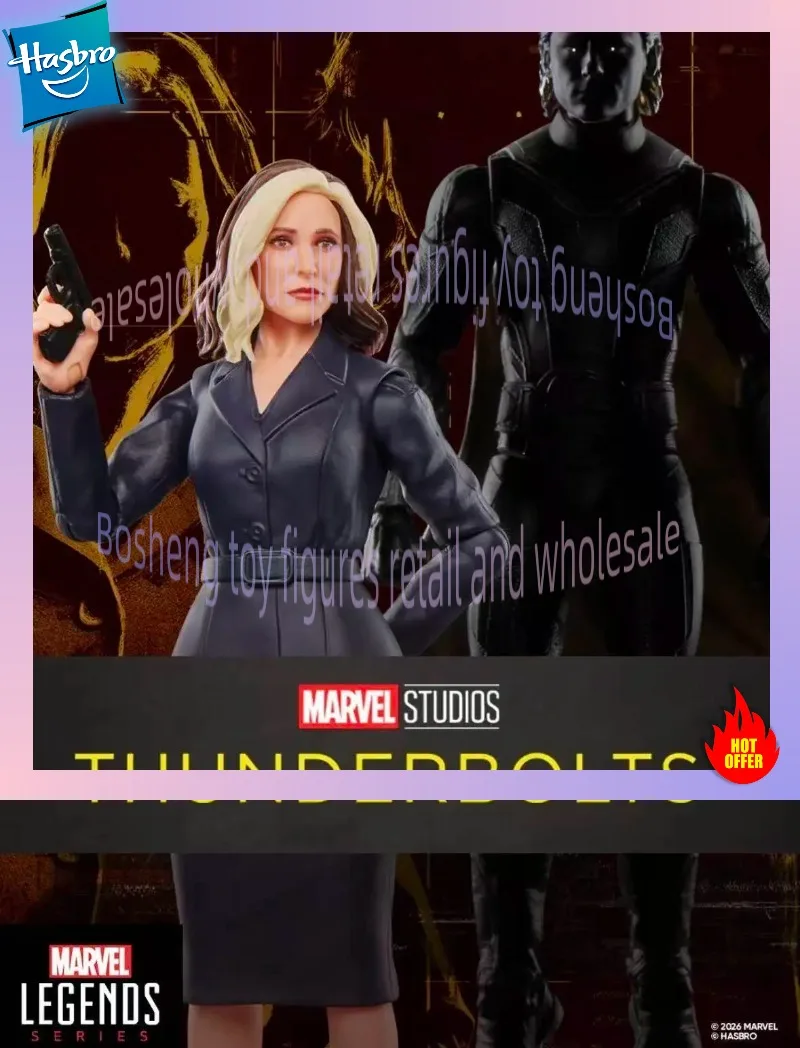 Hasbro Marvel Legends Series Valentina Allegra de Fontaine und Marvel's The Void 15 cm große Actionfiguren-Kollektion, Originalmodell