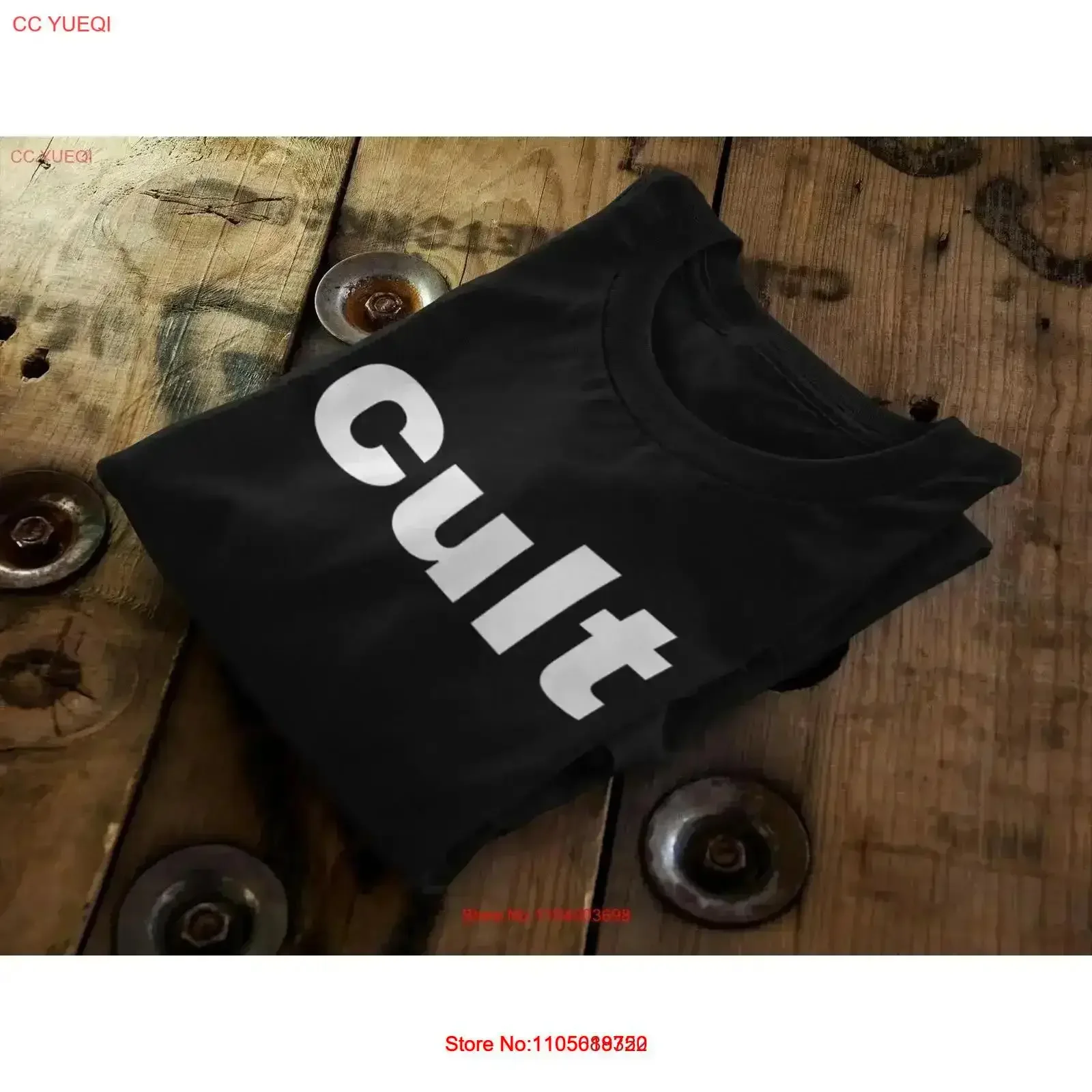 Cult T Shirt Humorous TexT Bold Print Stylish Typographic Simple Statement Design Friends Idea Witty Sarcasm vintage Washed
