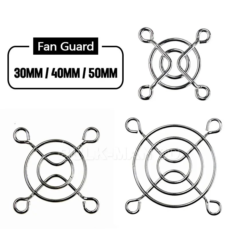 10pcs/lot Openbuilds 30mm 40mm 50mm Metal Fan Guard Protective Grill For Fan 3d printer accesoires