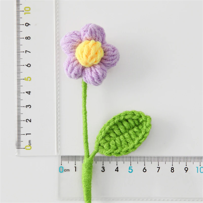 Milk Cotton Woven Single Head Puff Flower Bouquet Flower Branch Finished Artificial Flower Holiday Gift Quantity 10 Sticks