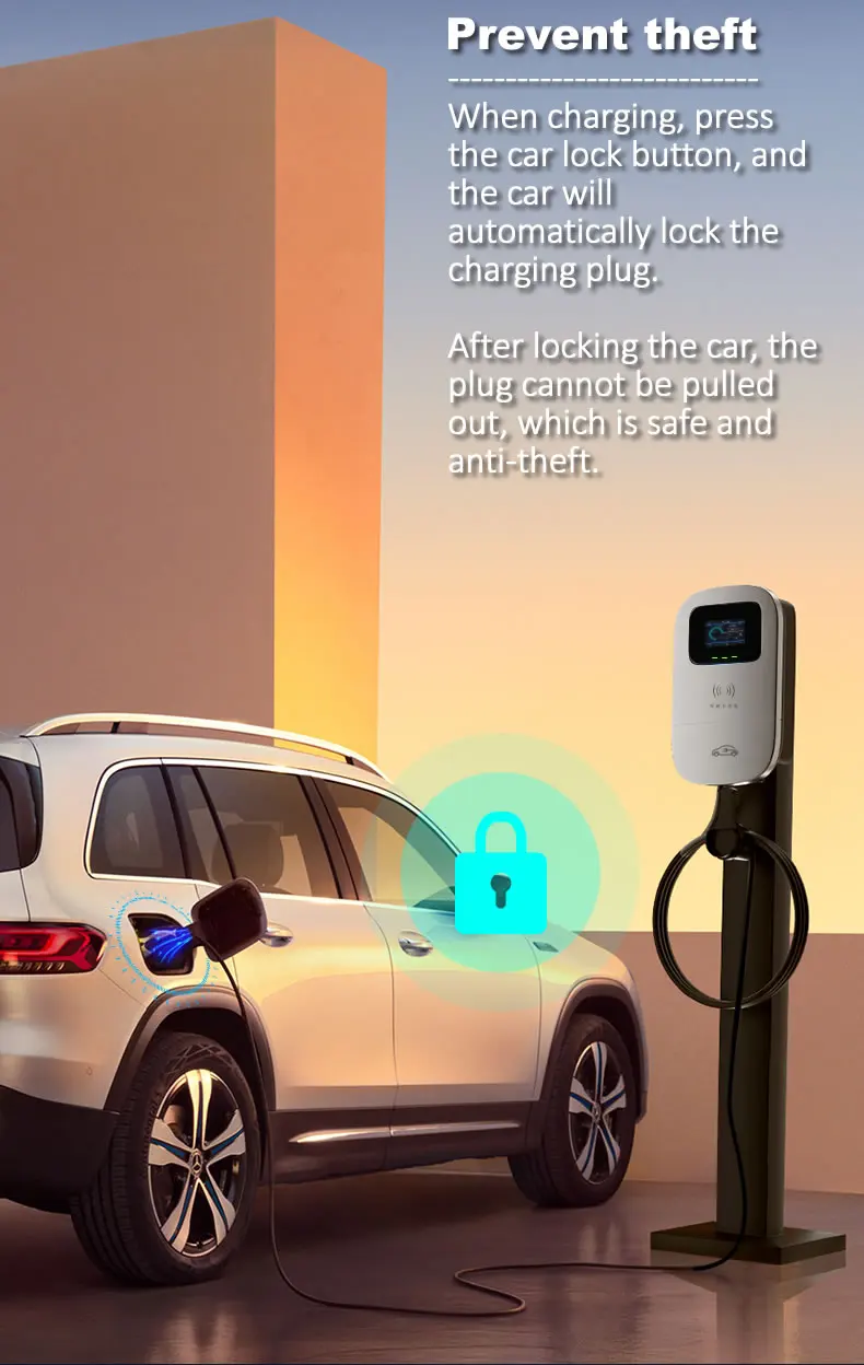 JIGU Smart Life Tuya APP 7kW Elektrofahrzeug-Ladestation Typ2 Typ1 GBT EV-Ladegerät Elektroauto-Ladegerät Wallbox 230V – Detail 14