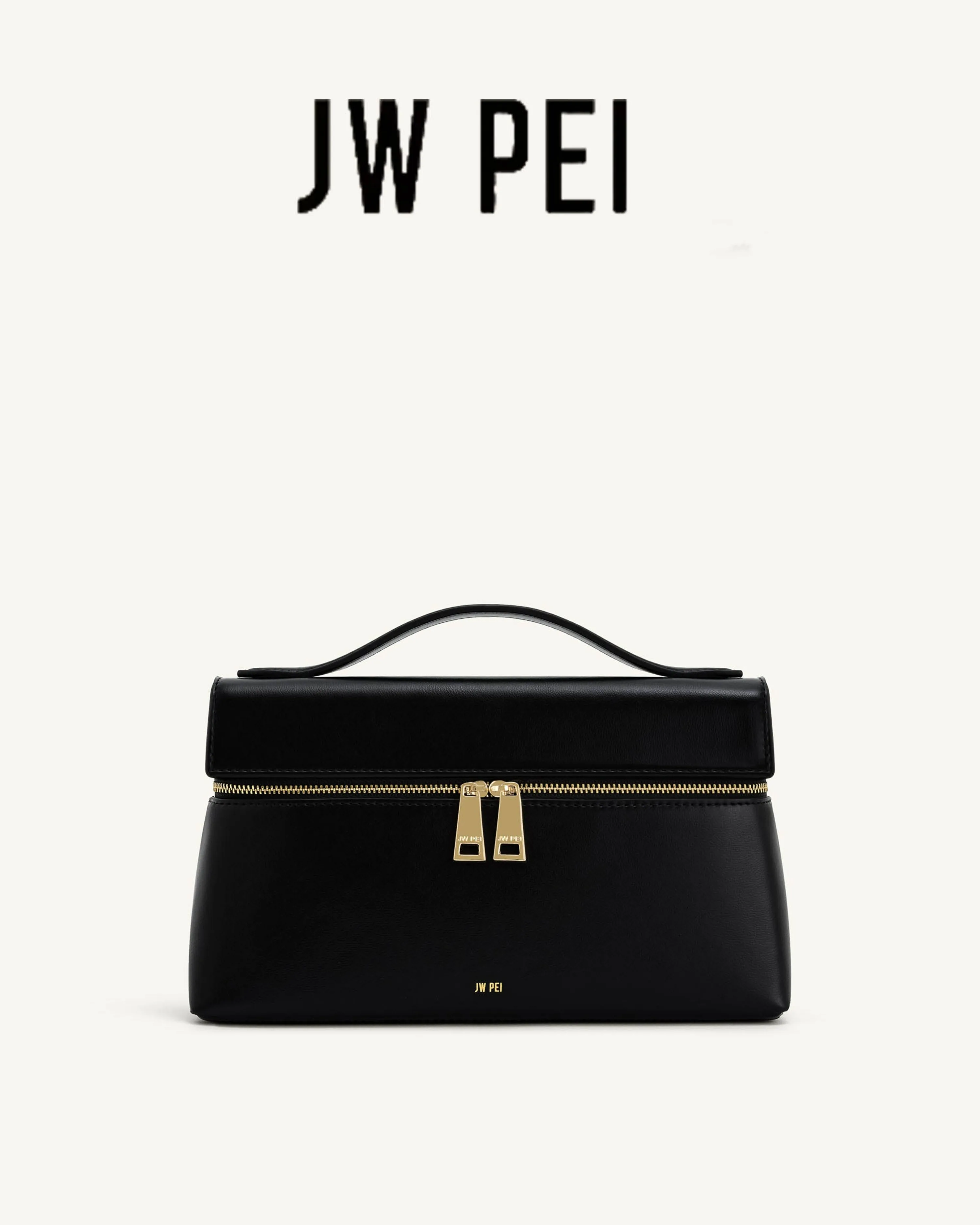 

JW PEI2026 New Spring Shoulder Fold Shoulder Women's Handbag Commuting Fashionable Leather Women's Bag, Top Handle
