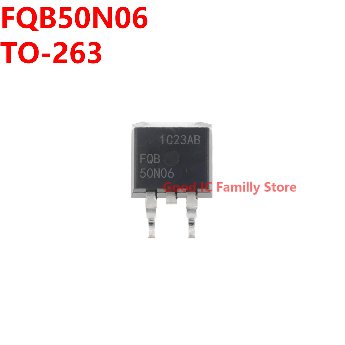 

10PCS FQB50N06 TO-263