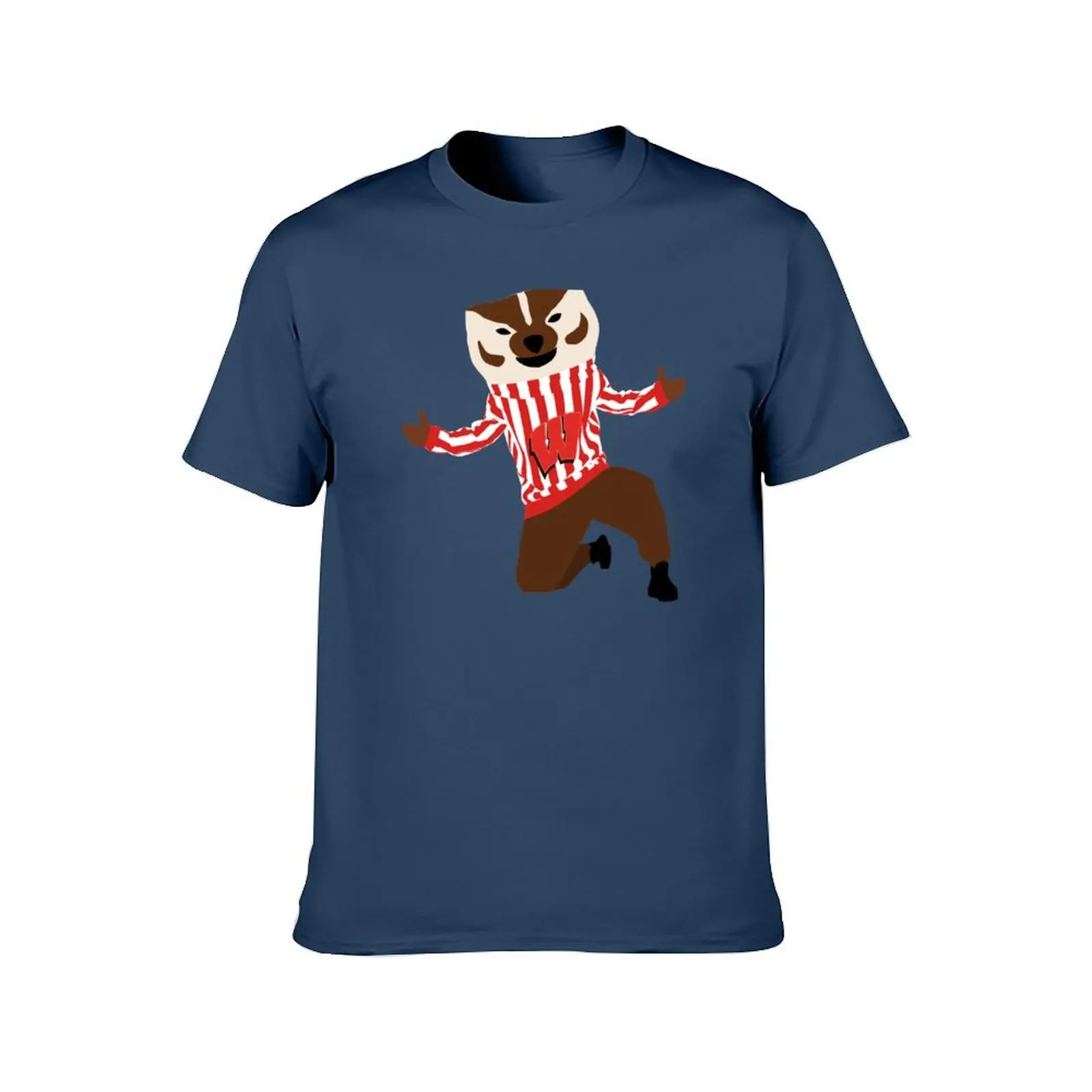 Bucky Badger - University of Wisconsin T-Shirt t shirt man luxury t shirt man casual T-Shirt