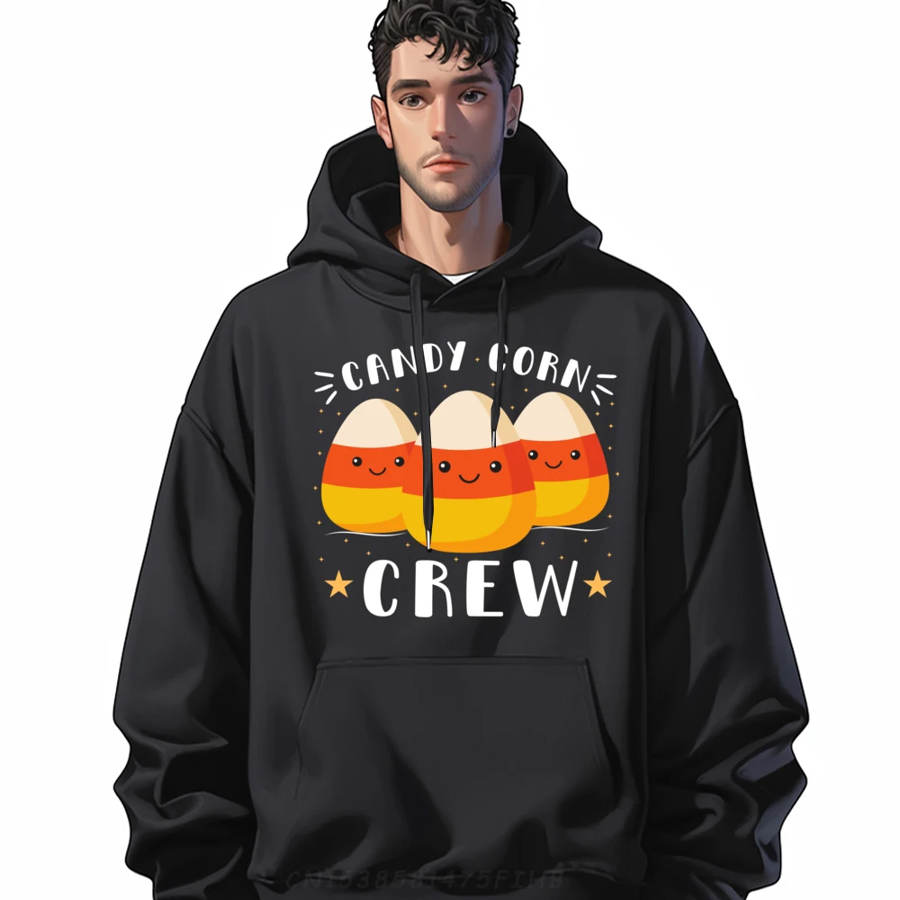 

Candy Corn Crew Halloween Costume Men Friends Plus Size Men Clothing Luxury Hoodie New Years Eve