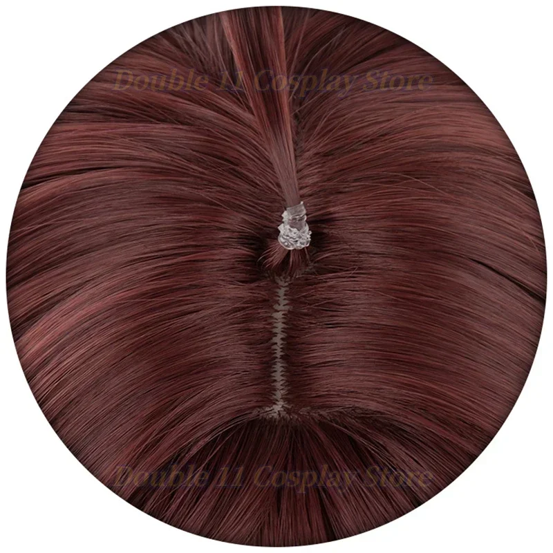 Nuovo 2025 Anime Dandadan Momo Ayase モ Berretto Cosplay Parrucca Ragazze Rosso Marrone Capelli Corti Parrucche Sintetiche Resistenti Al Calore Halloween Prop