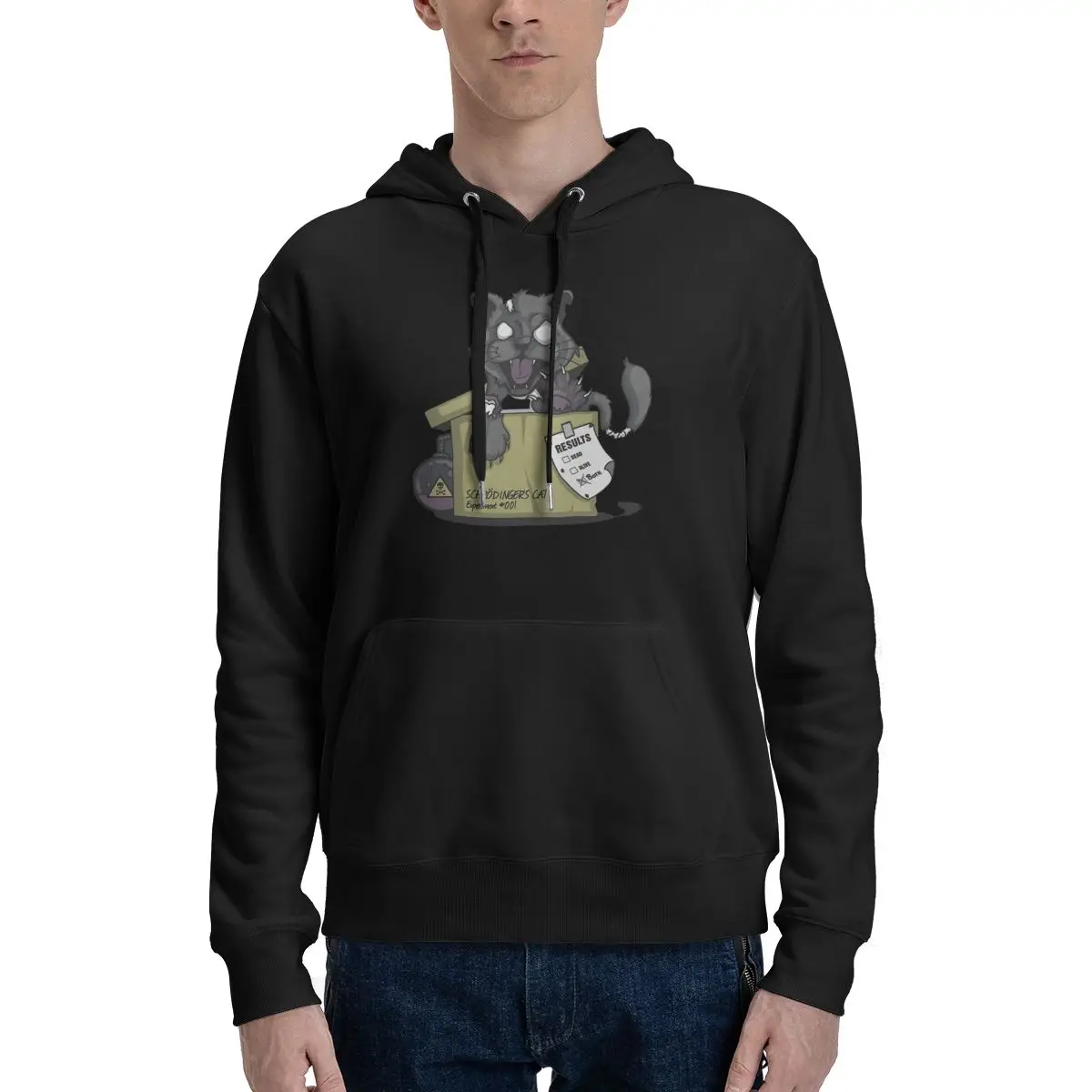 2024 Hot Selling Schrodinger's Cat Classic Men's Hoodie Applicable to Spring and winter festivals Men hoodie