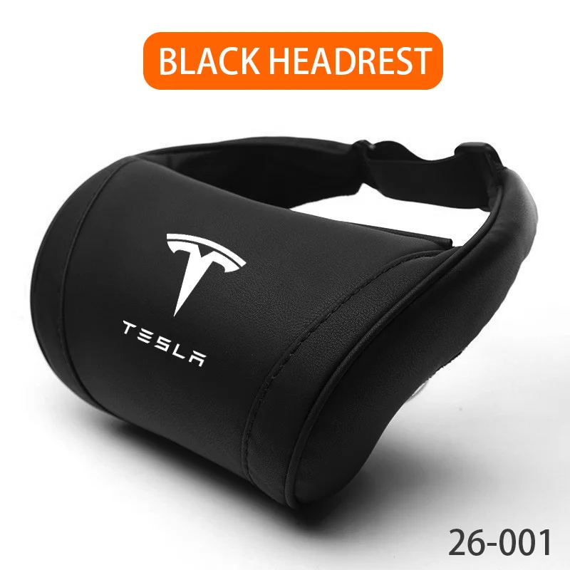

For Tesla Model Y Juniper Standard 2026 Model 3 Highland 2026 Model S Accessories Napa Leather Headrest Neck Pillow Waist Pillow